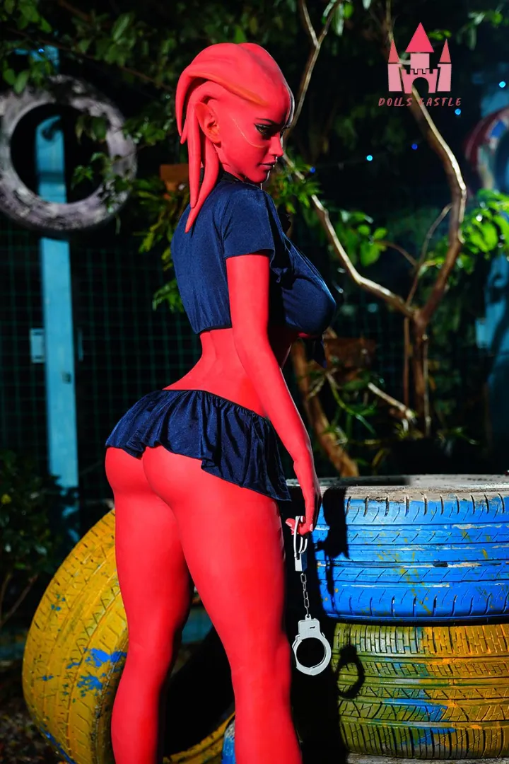 Grace 160cm Red Alien Fantasy TPE Sex Doll(EU Stock)